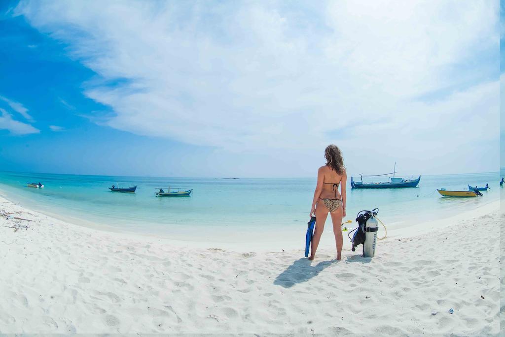Serene Sky Guest House Thoddoo Ngoại thất bức ảnh