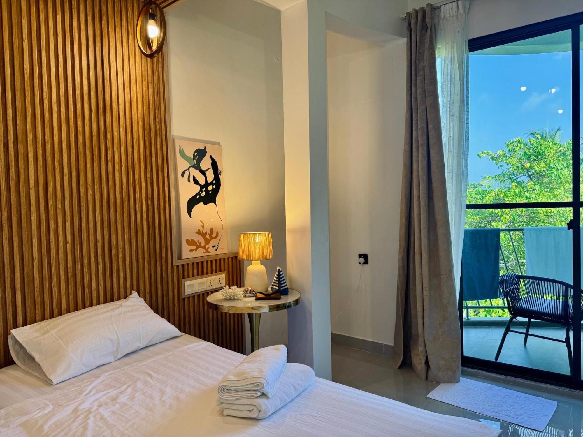 Serene Sky Guest House Thoddoo Ngoại thất bức ảnh